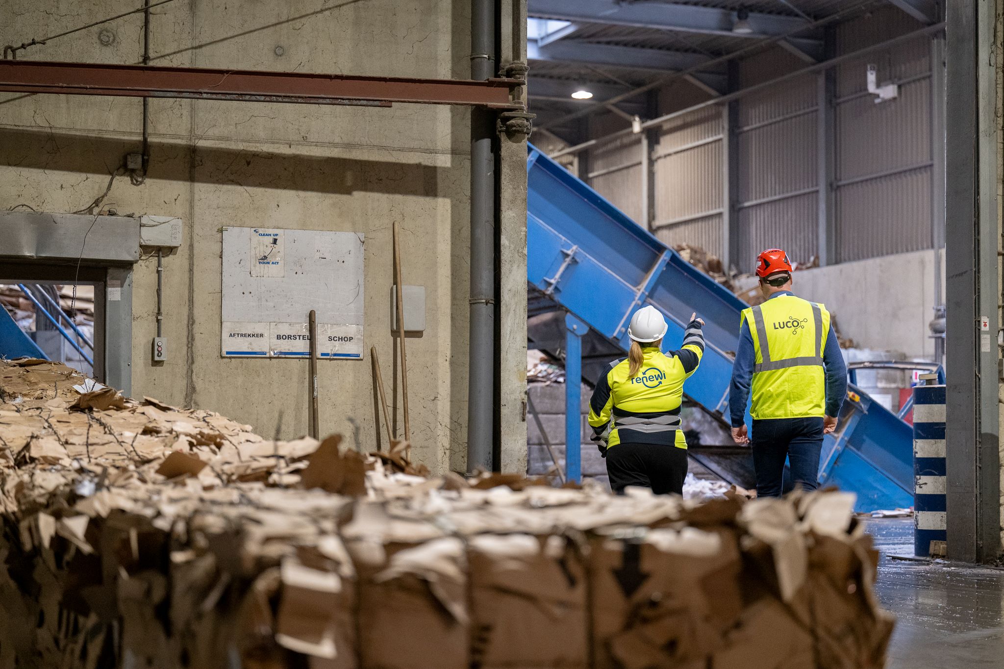 Brandveiligheid in de recyclagesector